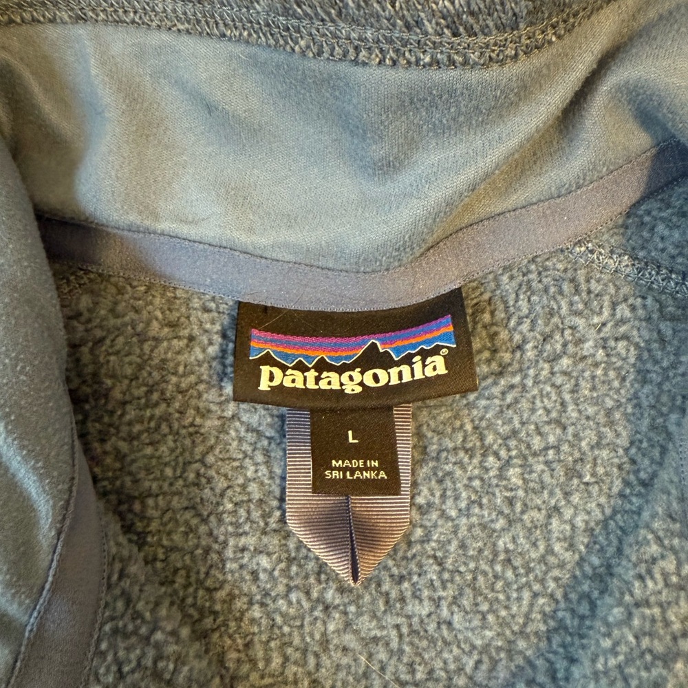 Patagonia Gray Fleece Jacket - Picture 3 of 4